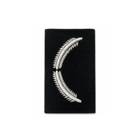 Écusson brodé personnalisé motif lune, à coudre, en tissu, résistant à l'eau, protection environnementale pour vêtement, simple