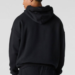 Sudadera con Capucha de Felpa Gruesa, 550 GSM, 100% Algodón, Transpirable, Estilo Urbano, Marca Privada, MOQ Bajo, Sudaderas Personalizadas - Product Image 6