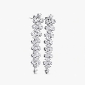 Wholesale DEF Color VS VVS Clarity IGI Certified Pear & Marquise Lab Grown Diamond 10K 14K 18K Solid Gold Wedding <b>Stud</b> <b>Earrings</b> - Product Image 2