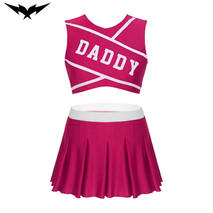 Vêtements de cheerleading personnalisés Bigetron Sports en gros pour filles et femmes, matière Spandex/Polyester, impression par transfert thermique - Product Image 4