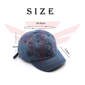 Vintage Washed Canvas Waterproof Baseball Cap 6 Panel Adjustable Unisex Dad <b>Hat</b> Gold Copper Buckle 54-56cm Spring <b>Summer</b> Casual - Product Image 6