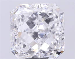 Diamante Cultivado en Laboratorio Ilois de 10.02 CT, Corte Rectangular con Esquinas Redondeadas, Corte Radiante, Color F, Claridad VVS2, Tipo CVD IIa, Certificado por IGI - Product Image 1