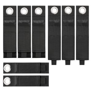 Set di 8 Cinghie Resistenti per Organizzazione del Garage - Organizzatore Portatile per Cavi - Product Image 5