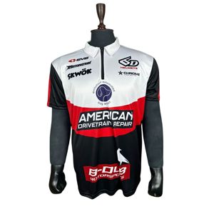 Camiseta Polo de Manga Larga para Motociclismo con Cierre, Diseño de Poliéster de Secado Rápido para Motociclistas y Ciclistas - Product Image 2