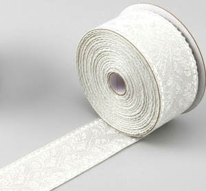 Bordure classique en tresse de feuilles de chêne, personnalisable, soluble dans l'eau, pour vêtements et sacs, robe de cérémonie - Product Image 2