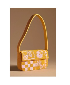 กระเป๋าถือผู้หญิงแฟชั่น งานปักลูกปัด งานฝีมือคุณภาพดี กระเป๋าสะพายปักลายลูกปัด ขายดีที่สุด - Product Image 1