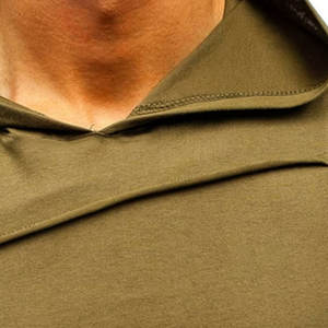 Hoodies sans manches personnalisés pour hommes, respirants, pour la gym, la musculation, le fitness, en coton, décontractés, respirants, pour l'hiver - Product Image 5