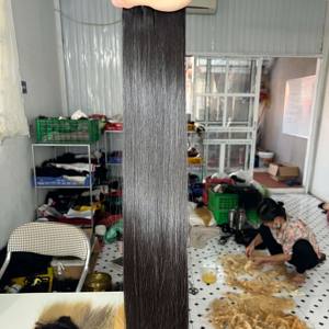 100% cheveux raides en os vierge brut en paquet, cheveux humains droits vietnamiens, extension de cheveux humains droits en os pour femmes noires - Product Image 5