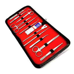 Kit de dissection de qualité supérieure, 10 pièces, en acier inoxydable, pour la biologie, l'anatomie, le laboratoire, les étudiants, les instruments médicaux et chirurgicaux, avec étui de transport - Product Image 5