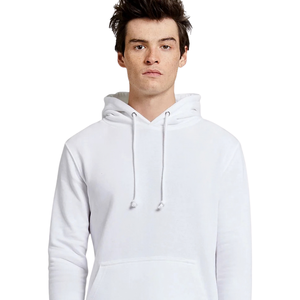 Sudadera con Capucha Lisa para Hombre, Corte Regular, Bolsillo Canguro, Manga Larga, Personalizable, Venta al por Mayor, Fabricante OEM, Proveedor B - Product Image 3