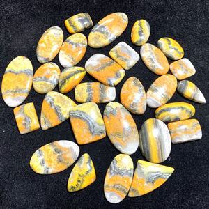 Vente en gros de cabochons en pierre gemme d'abeille naturelle de haute qualité, bijoux faits à la main - Product Image 4