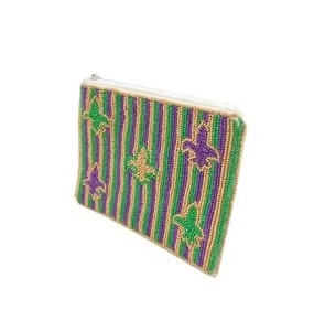 Elegante Monedero de Cuentas con Diseño Artístico Bordado, Monedero de Cuentas con Bordado de Lujo, Estilo Bohemio Colorido - Product Image 3