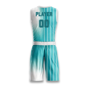 Conjunto de Uniforme de Baloncesto Personalizado, Jersey y Pantalones Cortos Sublimados, Ropa de Equipo, Fabricante OEM - Product Image 2