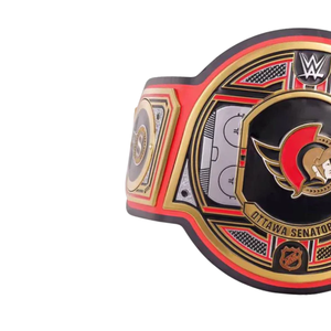Cinturón de Campeonato WWE de los Ottawa Senators, Diseño Rojo y Dorado, Cinturones de Título Coleccionables Premium - Product Image 3