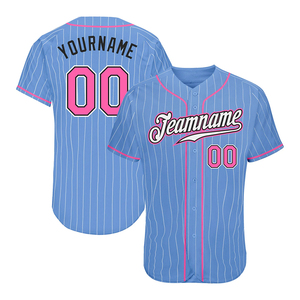 Maillot de baseball personnalisé, t-shirt de baseball, fabricant de vêtements de sport, OEM, marque privée, impression par sublimation, vêtements d'équipe personnalisés, t-shirt - Product Image 1