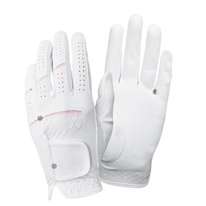 <b>Ladies</b> Golf Rain <b>Gloves</b> Pair Long Lasting All Weather Protection Cabretta Genuine <b>Leather</b> White Golf <b>Gloves</b> Adult Outdoor Sports - Product Image 1