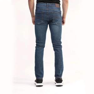 Jeans Rectos para Hombre, Transpirables, Tejidos, Estilo Vintage, Lavados, con Efecto Arrugado, Esenciales para Streetwear Y2K, Pantalones de Mezclilla Hip-Hop - Product Image 5