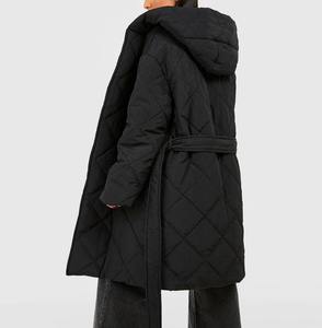 Chaqueta de Mujer de Alta Calidad, Estilo Motociclista, Forro Polar, Acolchada con Poliéster y Plumón Sintético - Product Image 5