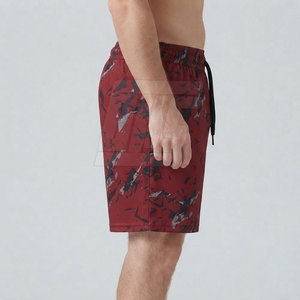 Pantalones Cortos Deportivos Estampados para Hombre, Diseño Sublimado Personalizado, Cintura con Cordón, Ropa Deportiva para Gimnasio, Entrenamiento, Verano - Product Image 6