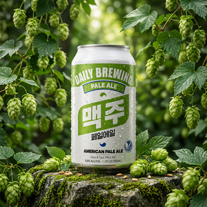 Cerveza Artesanal Coreana Daily Wheat en Lata de 355ml, Caja de 24 Unidades, Premium Sin Filtrar, 5% ABV, Cerveza de Lúpulo, Venta al Por Mayor para Exportación - Product Image 6