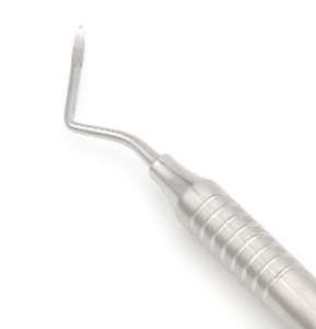 เครื่องมือถอนฟันแบบปลายหยัก 15/16 Heidbrink Root Tip Pick ขนาด 2.2 มม. ยาว 17.3 ซม. แบบสองด้าน ด้ามจับกลวง ผลิตจากเหล็กกล้าไร้สนิมสำหรับการผ่าตัด - Product Image 2