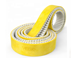 Cinghia di Distribuzione AT20 PU a Estremità Aperta con Anima in Filo d'Acciaio, Alta Precisione, Antiscivolo, Resistente all'Usura, per Trasmissione Industriale a Basso Rumore - Product Image 2