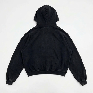 Sudadera con Capucha Unisex de Alta Calidad, Estilo Vintage, Diseño Nuevo, Personalizada, 100% Algodón, Hombros Caídos, Talla Grande - Product Image 2