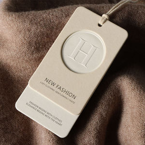 Étiquettes personnalisées de luxe OEM 2026 pour vêtements, chaussures, sacs, cartes, étiquettes de vêtements, papier spécial pour étiquettes suspendues et cartes - Product Image 5