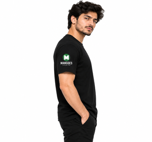 เสื้อยืดผู้ชายทรงโอเวอร์ไซส์ 305G ผ้าฝ้าย 100% เนื้อหนา คอกลม แขนสั้น 240GSM ผ้าถัก ระบายอากาศได้ดี เป็นมิตรกับสิ่งแวดล้อม สวมใส่สบาย - Product Image 1
