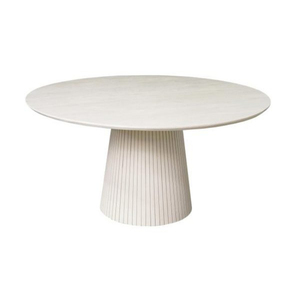 Mesa de Comedor Moderna de Madera Sólida, Diseño de Mediados de Siglo, Ecológica, Hecha a Mano, Multifuncional, Estable, Muebles para el Hogar y Hoteles, Comedor - Product Image 1