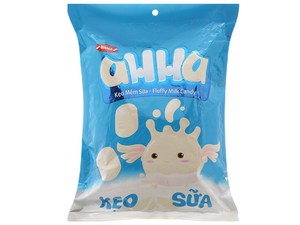Bibica Ahha Fluffy Milk <b>Candy</b> White Cartoon Shape Sweet Taste Bag <b>Candy</b> - Product Image 1