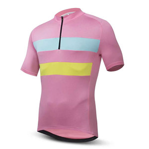 Ensembles de maillots de cyclisme unisexes respirants, écologiques, à séchage rapide, réversibles, de haute qualité, à manches courtes, personnalisables OEM 100% - Product Image 4