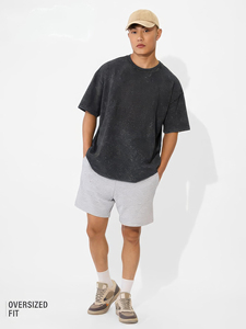 Proveedor de Camisetas de Algodón OEM, Corte Holgado con Lavado Ácido, Impresión DTG/DTF, Logotipo Personalizado, MOQ Bajo, Fabricante - Product Image 1