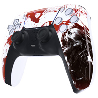 Pour le boîtier de la manette PS5-Façade à motifs personnalisés de haute qualité EXtremeRate, couverture durable et élégante