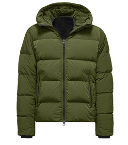 Doudoune matelassée légère et imperméable avec fermeture éclair, coupe courte et carrée, personnalisable, pour l'hiver et l'extérieur 2026 - Product Image 1