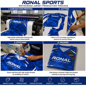Maillot et pantalon de motocross personnalisables, coupe-vent, sublimés, à manches longues, pour adultes, taille XL, pour les équipes de course et de VTT - Product Image 5