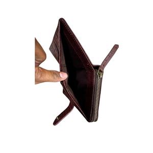 Pochette de ceinture en cuir de qualité supérieure portefeuille pour hommes dames qualité Style Vintage porte-monnaie en cuir fermeture à glissière longue longueur - Product Image 4