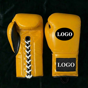 Guantes de Boxeo con Cordones y Logotipo Personalizado de Alta Calidad a Precio de Mayoreo para Adultos, Entrenamiento de MMA, Muay Thai, Guantes de Boxeo para Golpes Pesados - Product Image 3