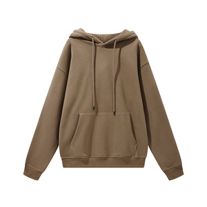 Sudadera con capucha personalizada de mezcla de algodón con cordón ajustable para hombres y mujeres - Product Image 6