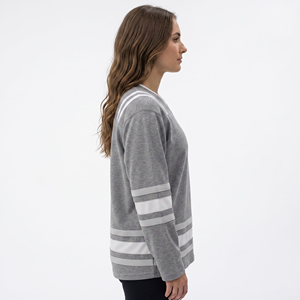 Maillot de hockey sur glace personnalisé pour jeunes et adultes, chemise d'équipe sportive respirante à séchage rapide, uniforme d'entraînement à manches longues, personnalisé - Product Image 2