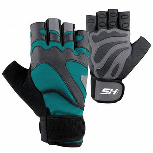 Dual Color Men's Fitness <b>Gloves</b> Moisture Wicking Non Slip Adjustable Wrist Strap Custom Sizing Gym <b>Gloves</b> Wholesale Price <b>Gloves</b> - Product Image 1