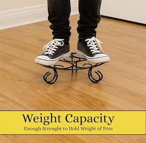 f Pot Stands for Plants in Balcony Flower Pot Stand for IndoorOutdoor Iron <b>Planter</b> Holder <b>Jardiniere</b> Plant StandsPot Stand - Product Image 6