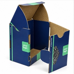 Wholesale Paper <b>Gift</b> <b>Boxes</b> Corrugated Board Fashion Offset Recyclable Reusable <b>Square</b> Carton <b>Boxes</b> Custom Logo Matt Lamination - Product Image 2