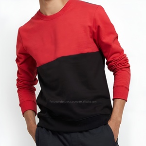 Hot Selling Men’s <b>Winter</b> <b>Fleece</b> Sweatshirt 100% Cotton Oversized Casual Wholesale Solid Color - Product Image 1