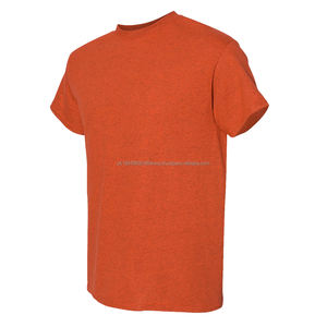 Camiseta Lisa al por Mayor, Camisetas con Logotipo OEM, Algodón Liso, Cuello Redondo, Hombre, Alta Calidad, 100% Personalizable, Impresión en Seda Azul - Product Image 5