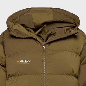Lightweight Winter Travel Bubble <b>Jacket</b> for Men Zipper Camouflage Stand Collar Hooded Windproof Waterproof Foldable <b>Packable</b> - Product Image 5