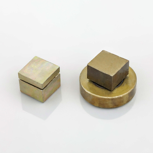 Disunt Industries Modèle 21 Charnières à fond carré en acier poli de 5,4 pouces, paire, angle d'ouverture de 180 degrés, quincaillerie de portail moderne - Product Image 2