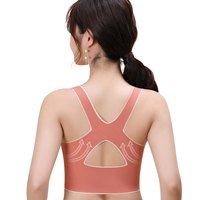 Nuevo sujetador deportivo de alto soporte para mujer, sin costuras, para yoga, fitness, gimnasio, entrenamiento, correr, más vendido.