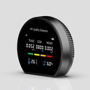 Máy Dò CO2 Cầm Tay NDIR Giám Sát Chất Lượng Không Khí MINI Carbon Dioxide Giám Sát TVOC HCHO Nhiệt Độ Độ Ẩm - Product Image 3