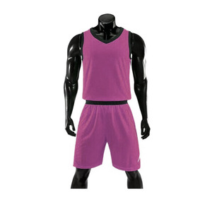 Ensemble d'uniformes de basketball à prix de gros, 100 % polyester, nouveau design, vêtements de sport imprimés, uniforme de basket-ball, dernier style - Product Image 5